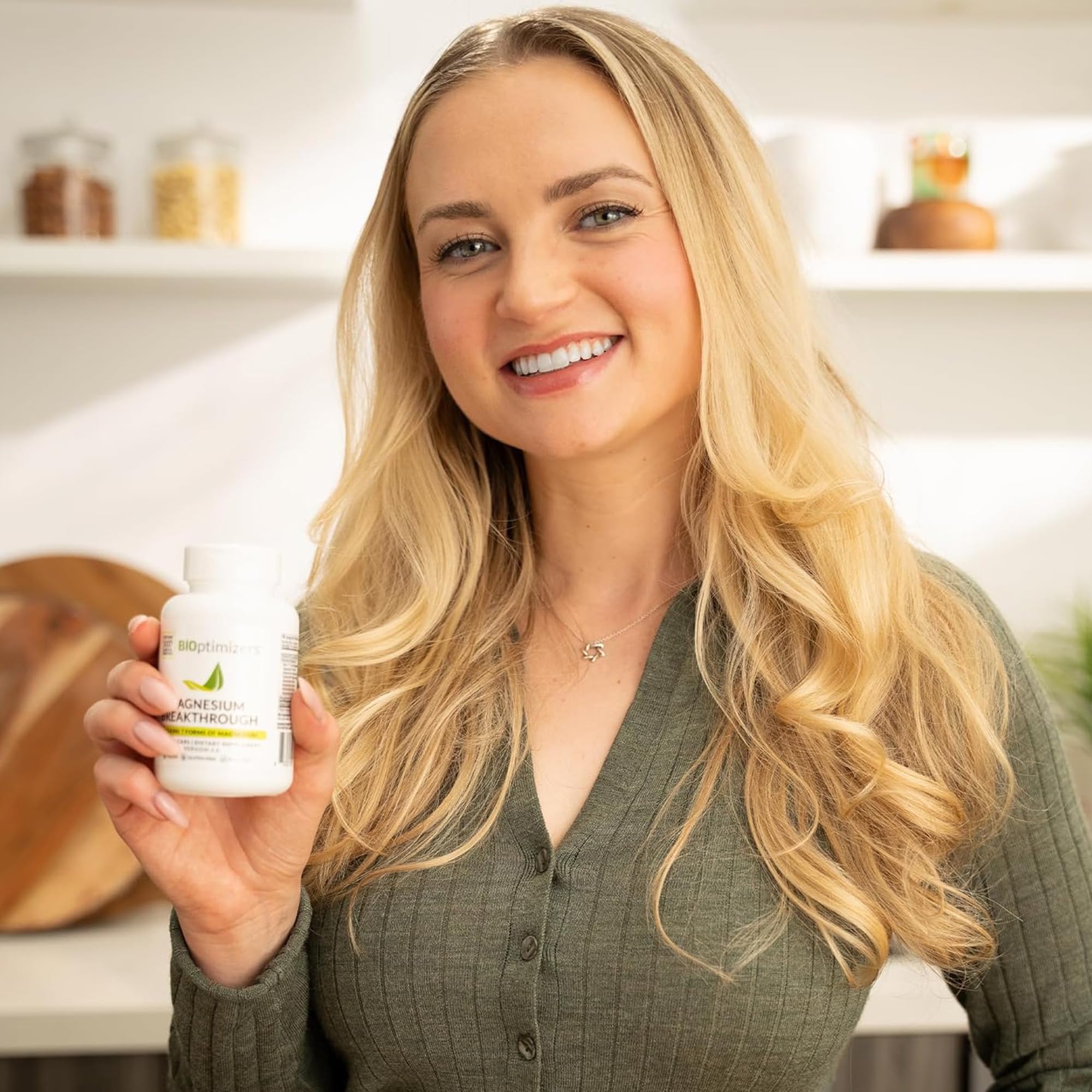 BIOptimizers Magnesium Breakthrough Supplement with 500mg - 7 Forms of Magnesium: Glycinate, Malate, Citrate, and More - Natural Support for Sleep and Cognitive Function -30 Capsules- Calming Vitamins BIOptimizers Au supplements