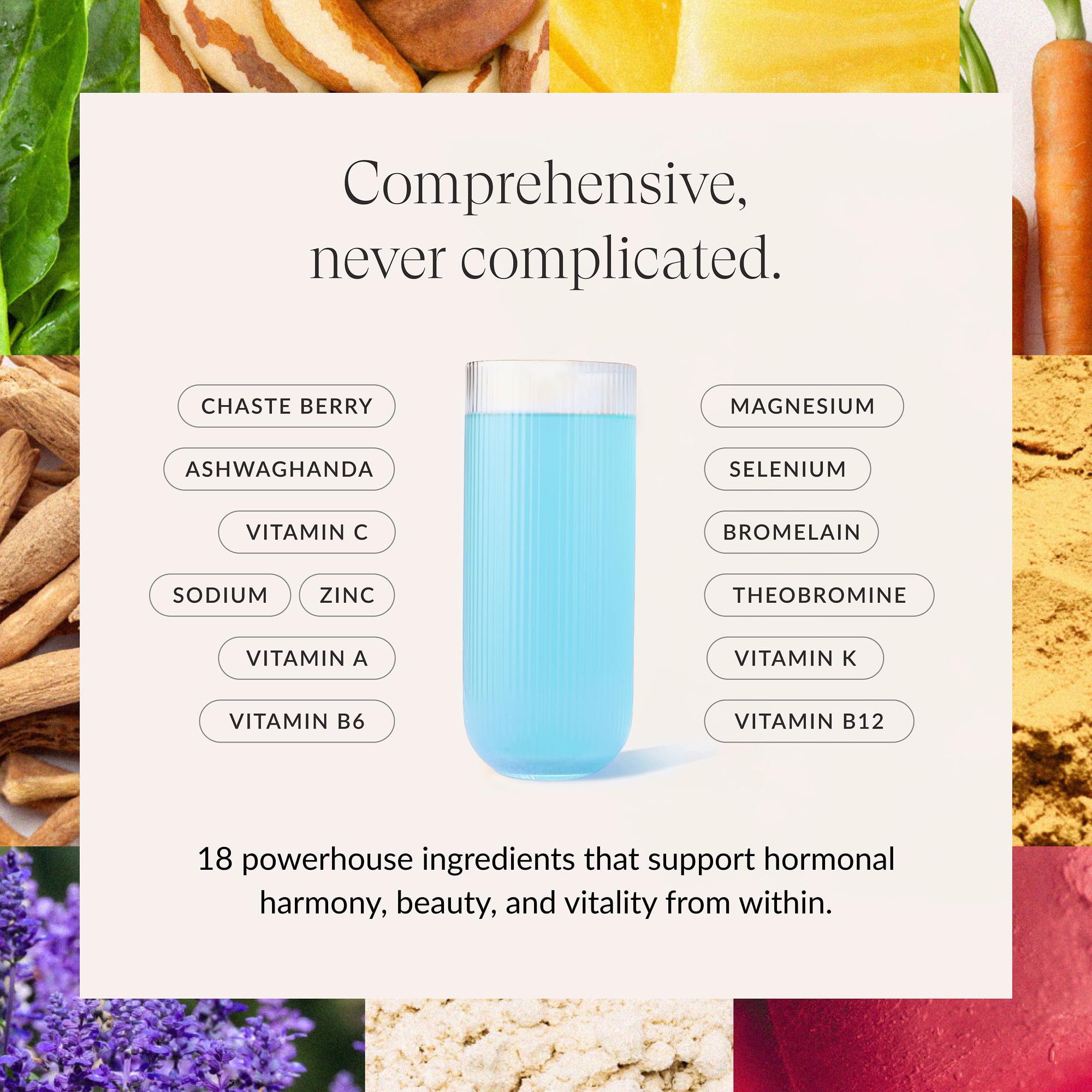 Beam Glow Hormone Balance Supplement for Women – Cortisol Supplement for Women, PMS Relief Supplement, Perimenopause & PCOS Support, Womens Vitamins, Thyroid Support with Ashwagandha & Selenium Beam Au supplements