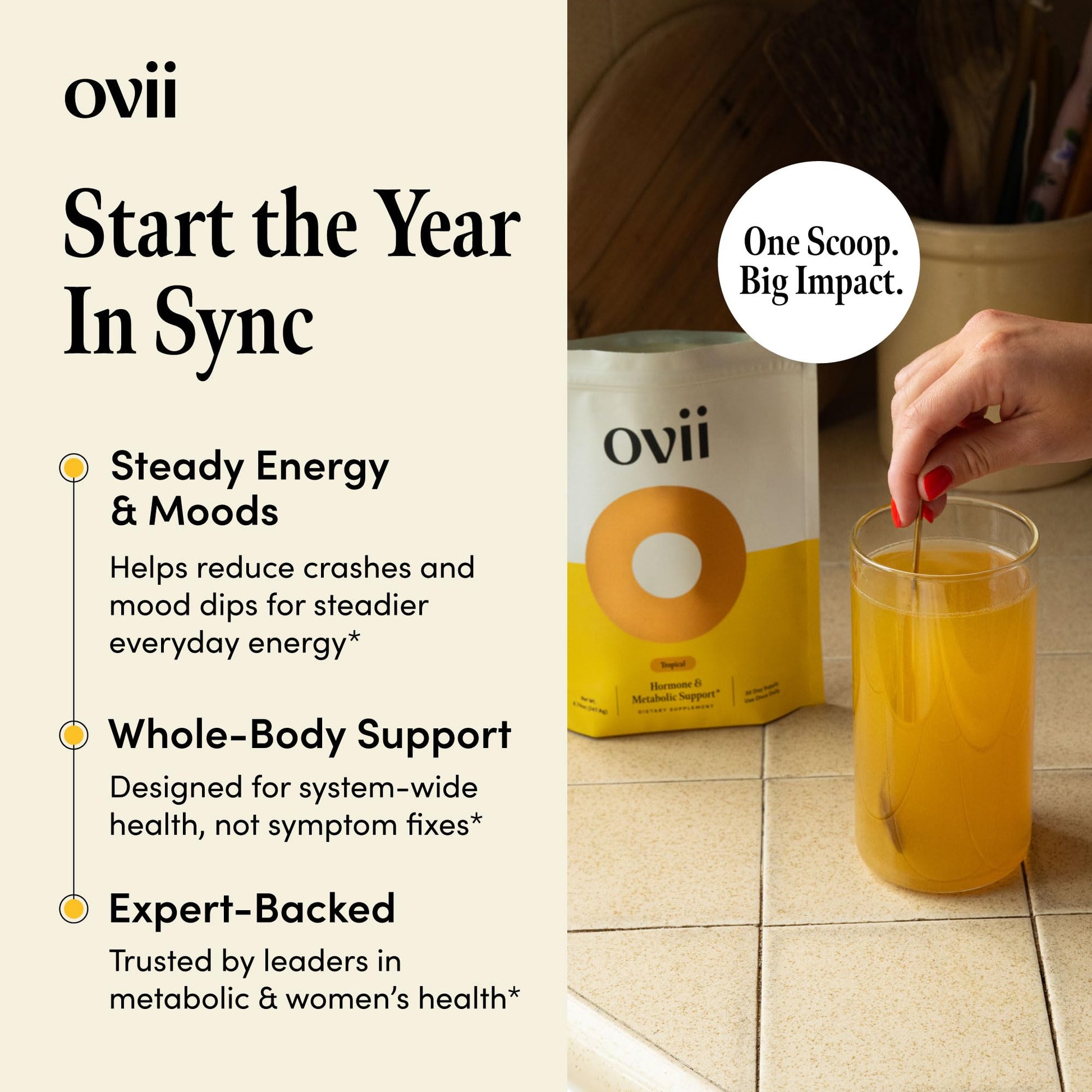 Ovii Metabolic Support for Women – Reducose® White Mulberry with Myo-Inositol & D-Chiro Inositol 40:1 Blend – Daily Wellness, Metabolic Balance & Appetite Control Supplement – 30 Servings, Tropical Ovii Au supplements