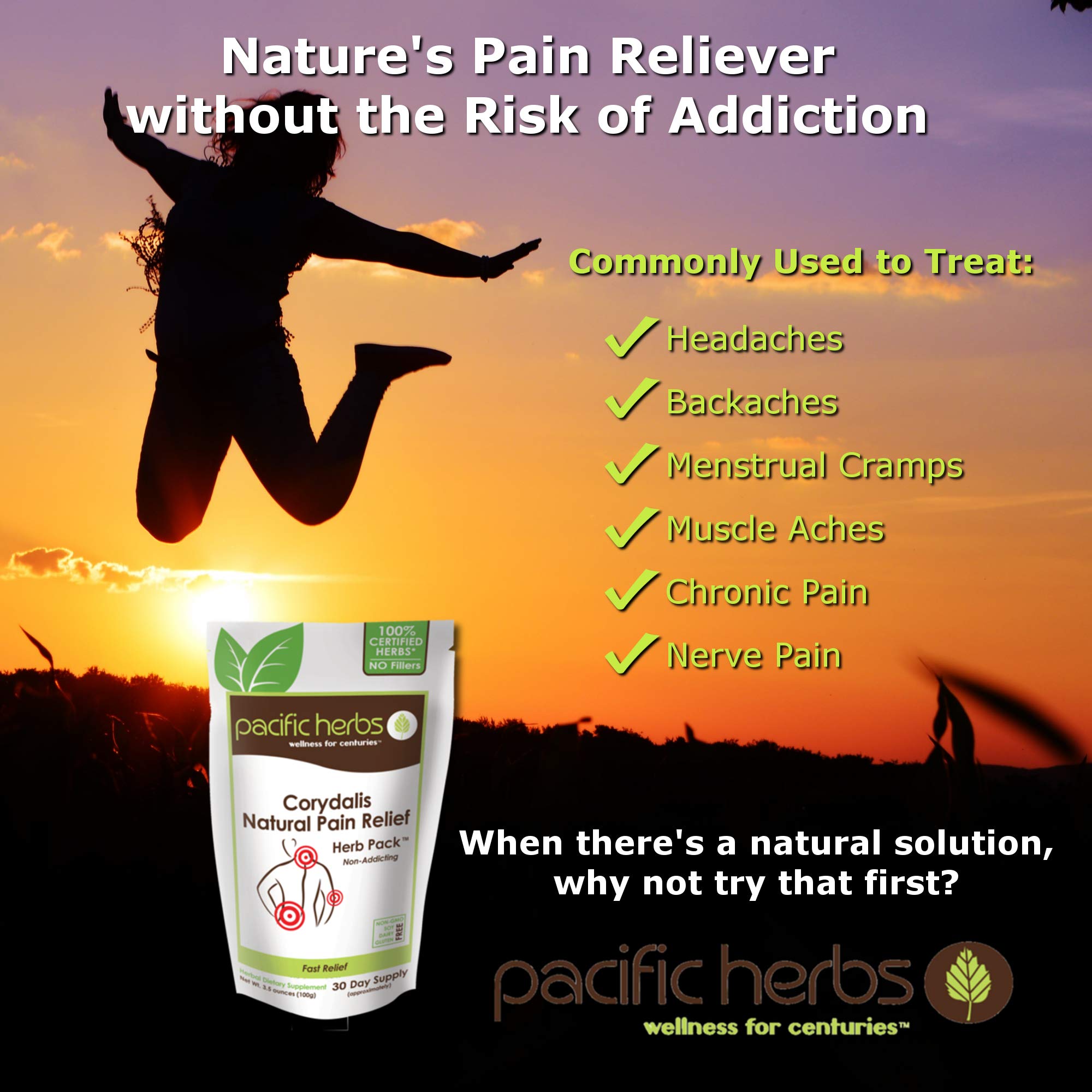 Pacific Herbs Corydalis Natural Pain Relief Herbs Pacific Herbs Au supplements