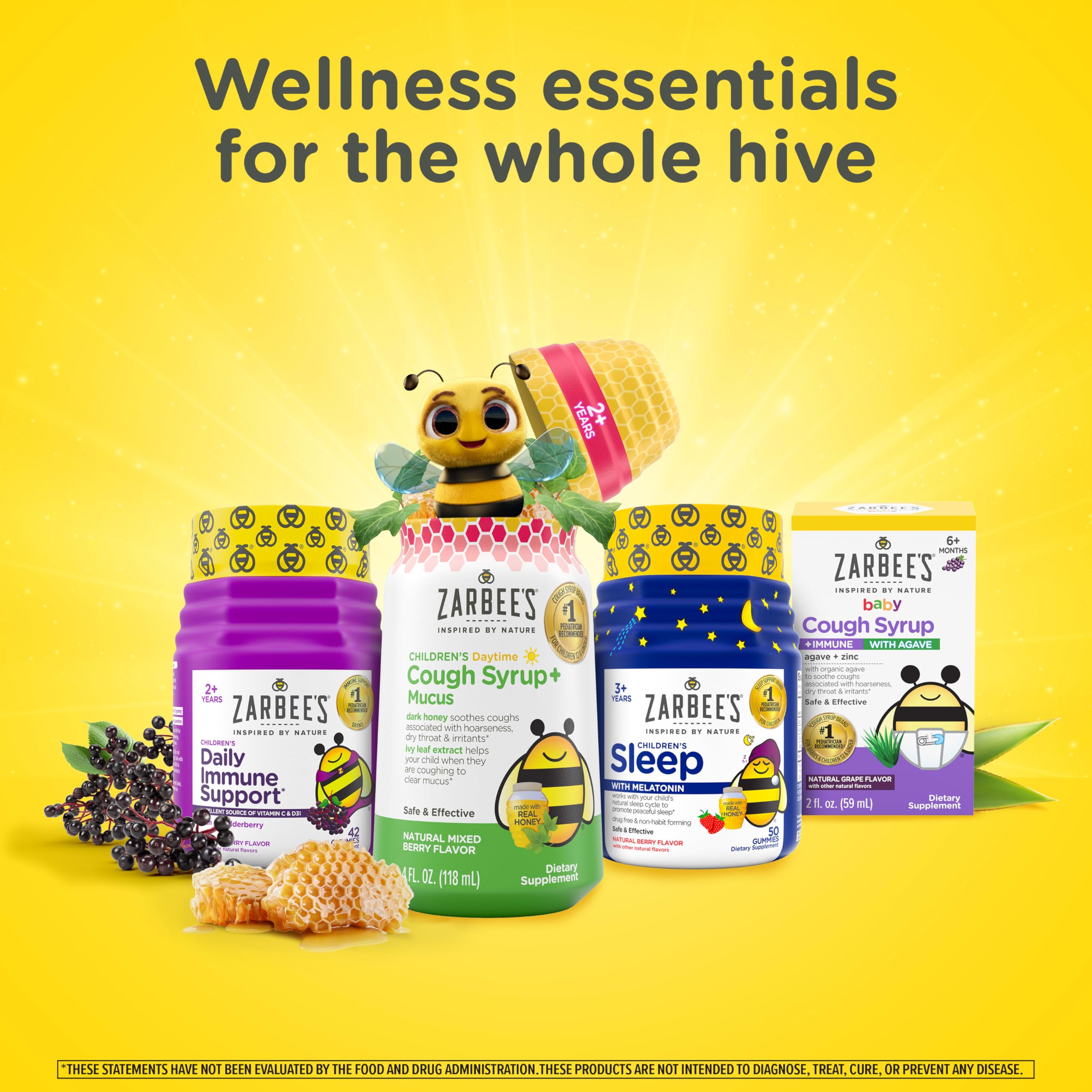 Zarbee’s Children’s Regularity Support Prebiotic Fiber Powder, Flavorless, Sugar Free, Gluten-Free, Daily Fiber Supplement