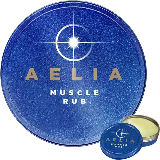 AELIA Muscle Rub - Coconut Oil, Vitamin E, Arnica, Ginger Root, Turmeric & Lavender – 1 oz AELIAAU supplements