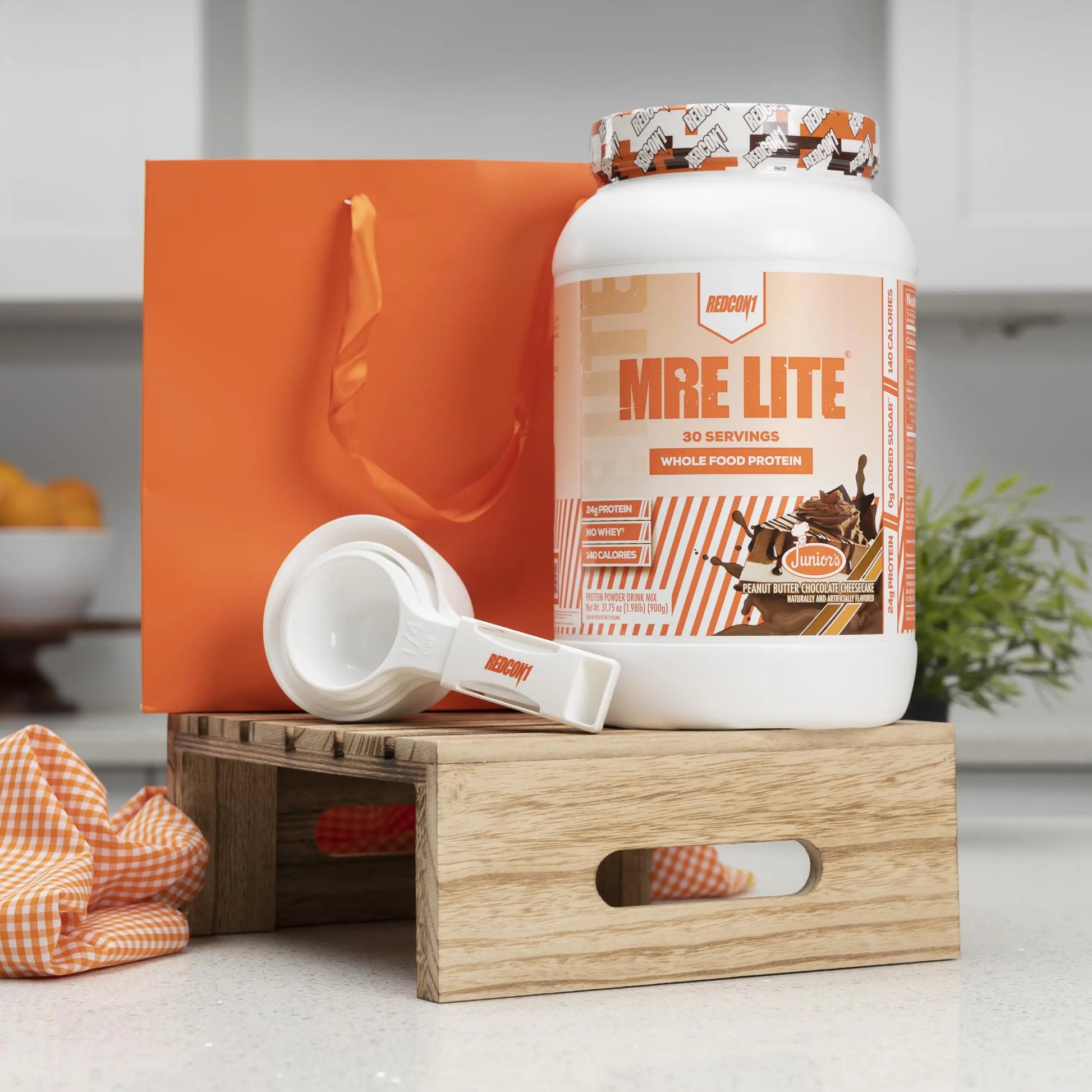 REDCON1 MRE Lite Whole Food Protein Powder, Juniors, Peanut Butter Chocolate REDCON1AU supplements