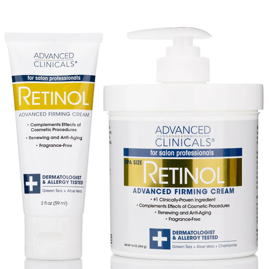 Advanced Clinicals Retinol Body Butter Lotion Moisturizer Face Lotion & Body Cream Advanced ClinicalsAU supplements