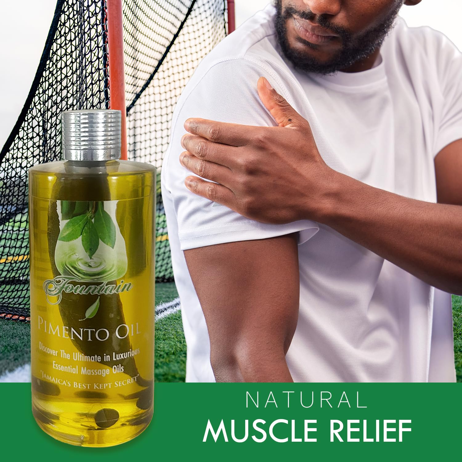 Fountain Pimento Oil 3.5oz for Natural Massage Therapy, Muscle Relief Oil Fountain Au supplements