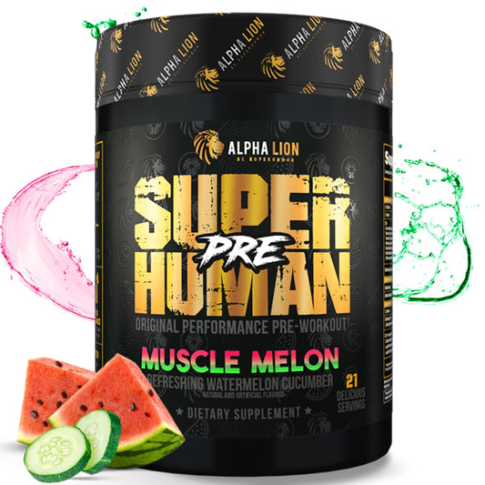 ALPHA LION Superhuman Pre Workout Powder, Beta Alanine, L-Taurine & Tri-Source ALPHA LIONAU supplements