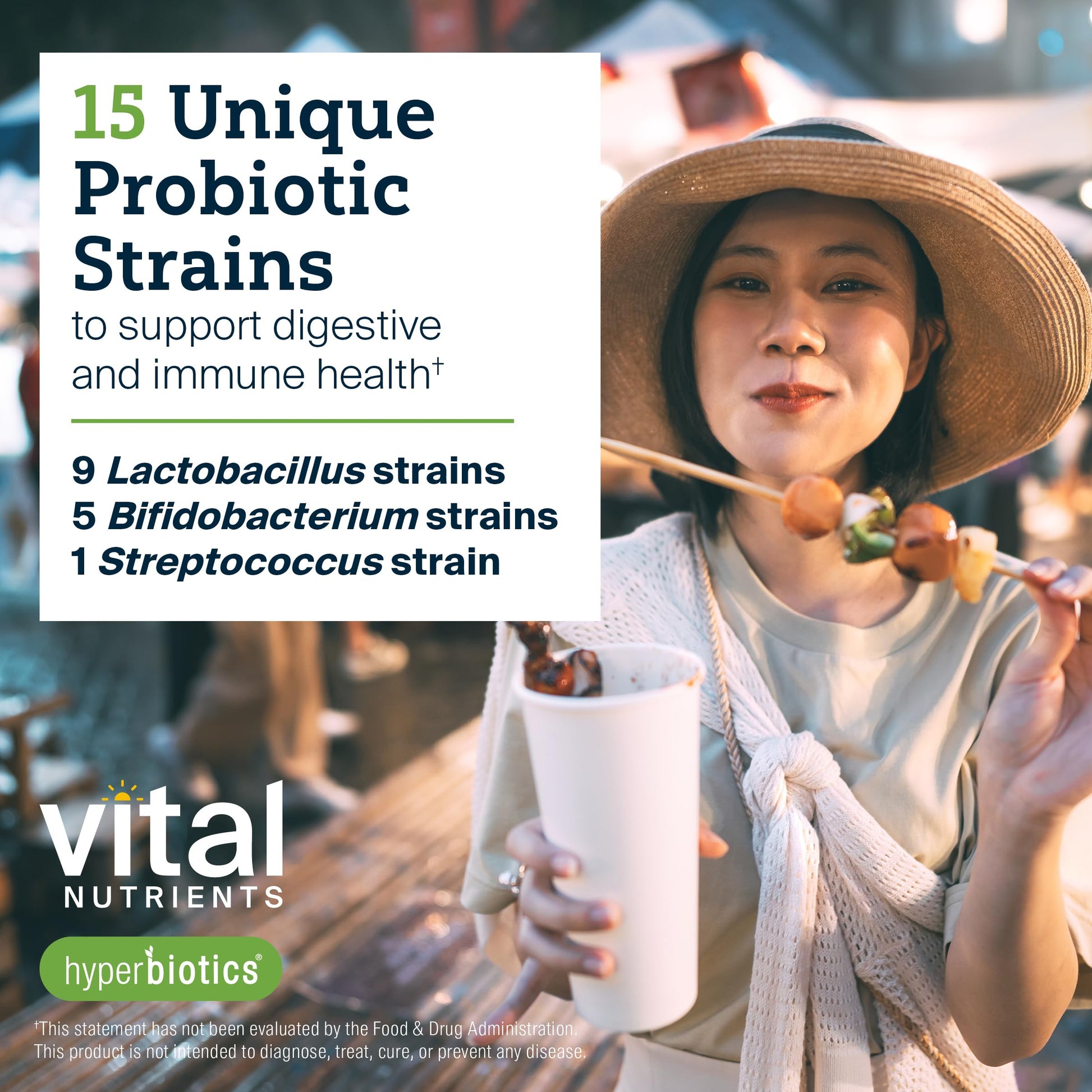 Hyperbiotics Vital Nutrients Pro-15 Prebiotics and Probiotics for Women and Men | 15 Science Backed Strains | Supports Occasional Constipation, Diarrhea, Gas & Bloating | 60 Vegan Time Release Pearls Hyperbiotics Au supplements