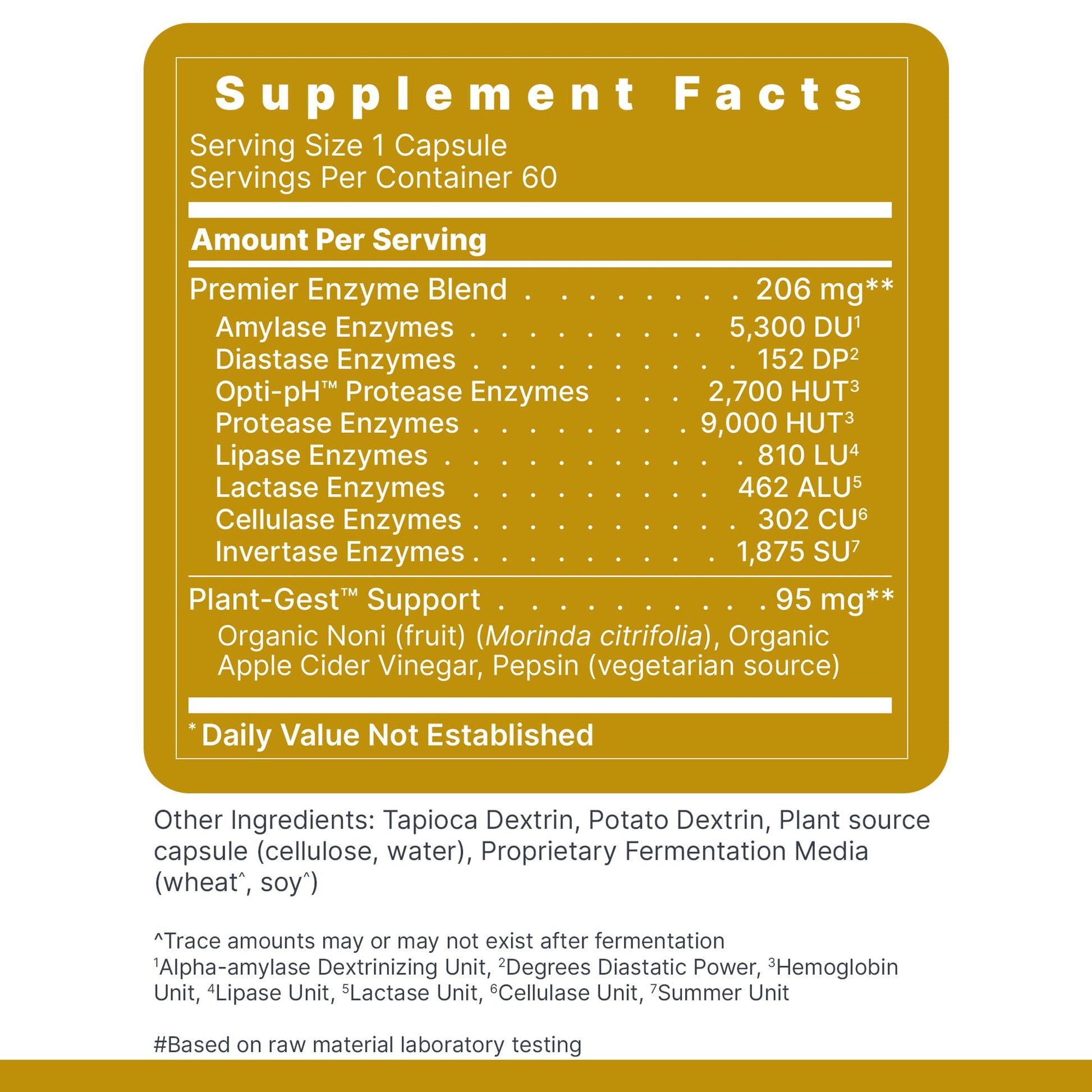 Premier Research Labs Active Digestive Enzymes with Probiotic and Prebiotics - Promotes Full-Spectrum Digestive Support - with Amylase, Protease & Lipase, 60 Plant-Sourced Capsules Premier Research Labs Au supplements