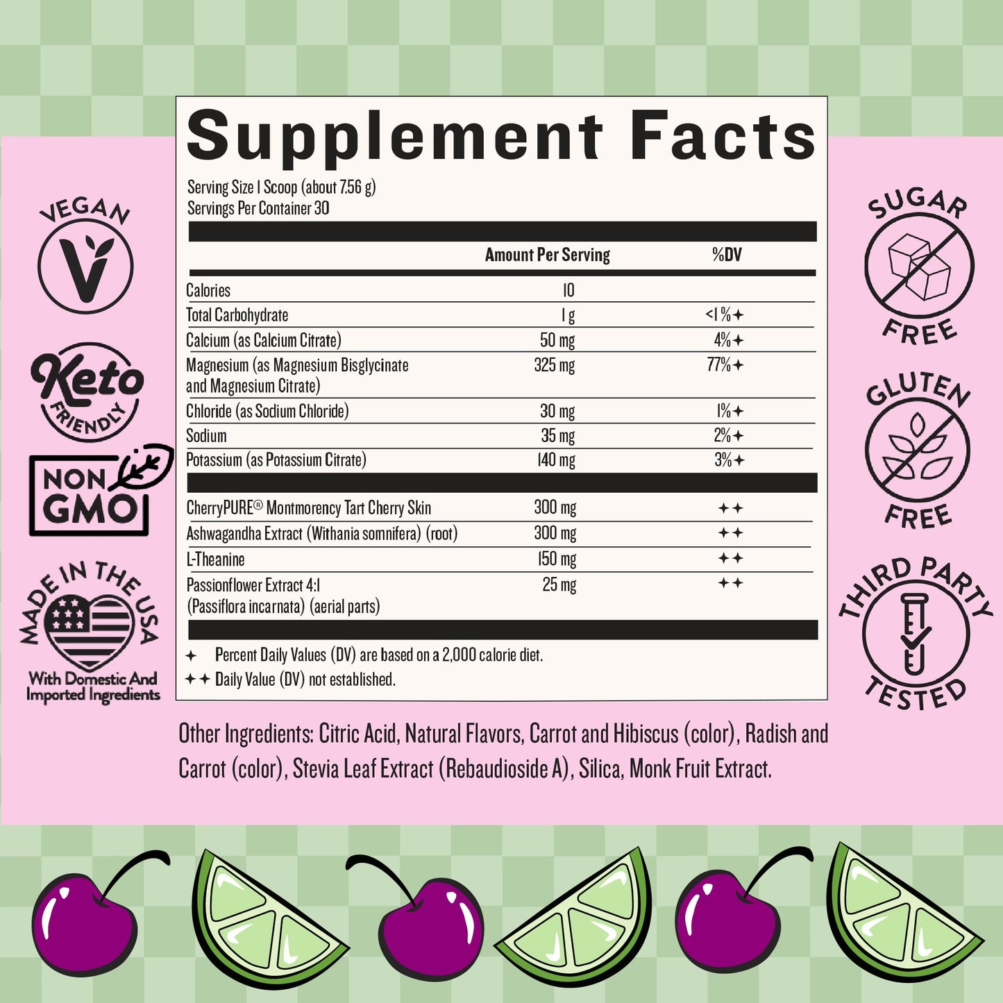 Legendairy Milk She’s Sleepy™ – Cherry Limeade – Nightly Sleep Aid, Sugar Free Drink Mix with Magnesium Glycinate & Ashwagandha Legendairy MilkUS supplements