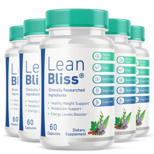 (5 Pack) Lean Bliss, Bliss Lean, Lean Bliss Reviews, Lean Bliss Advanced Support Formula S.O LabsUS supplements