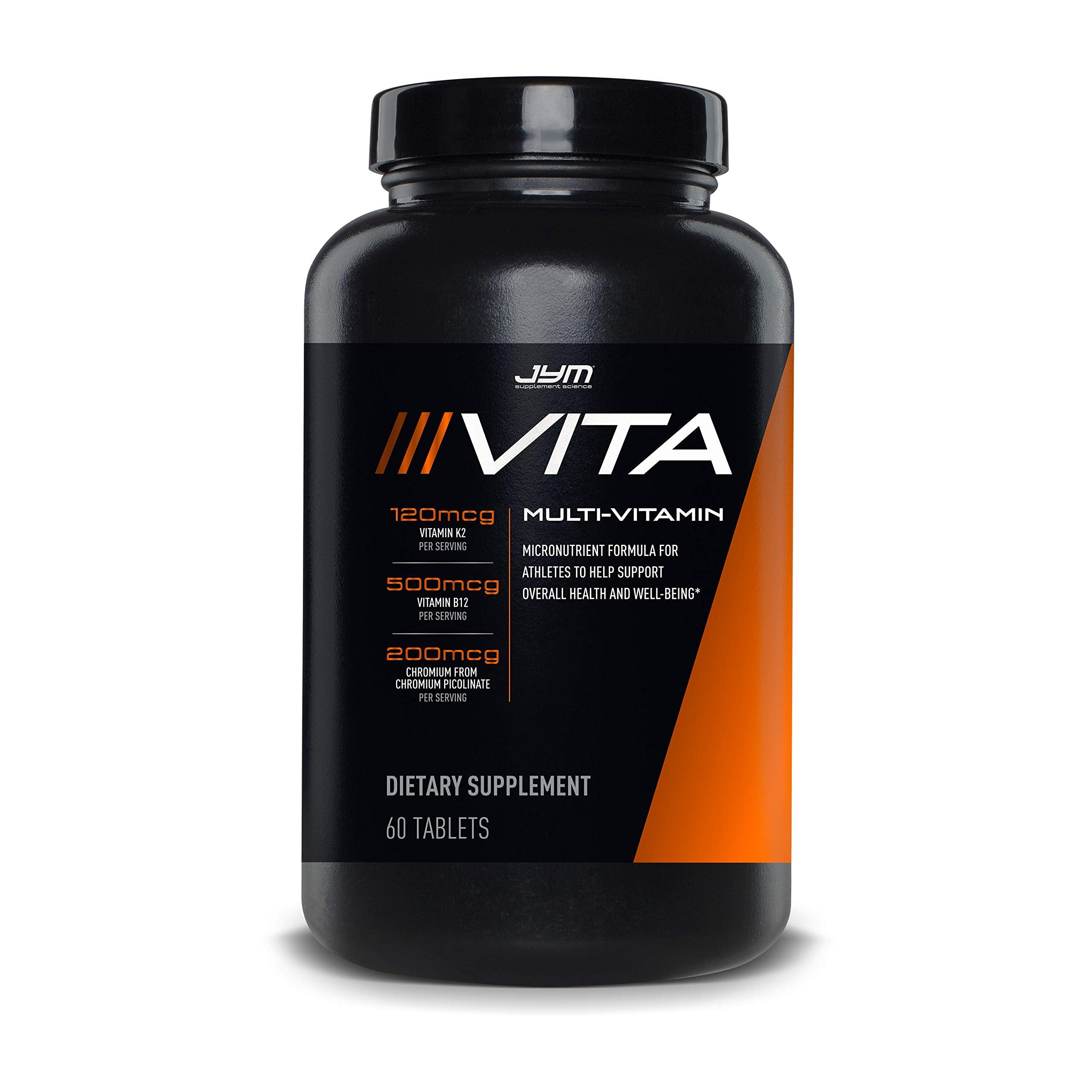 JYM Supplement Science PRO JYM 45 Servings - Tahitian Vanilla Bean & tamin & Mineral Support, Vitamin A, C, B6, B12, E, K, Boron, Biotin, Potassium 60 Tablets JYM Supplement Science Au supplements