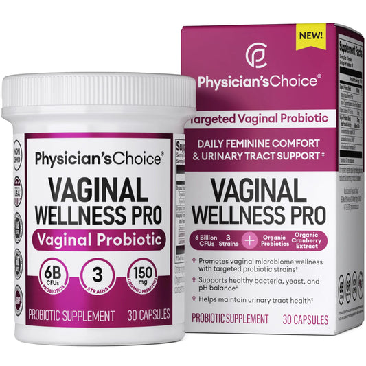 Physician's Choice Vaginal Probiotics for Women - Unique with Licorice Root - PH Balance Physician's ChoiceAU supplements