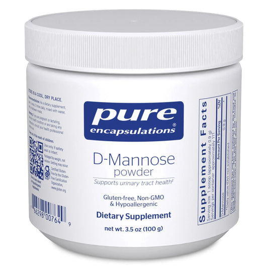 Pure Encapsulations D-Mannose Powder - for Urinary Tract Support - Urinary Tract Support & Bladder Health* - Easy Dissolve Powder - Non-GMO & Vegan - 3.5 oz Pure EncapsulationsAU supplements