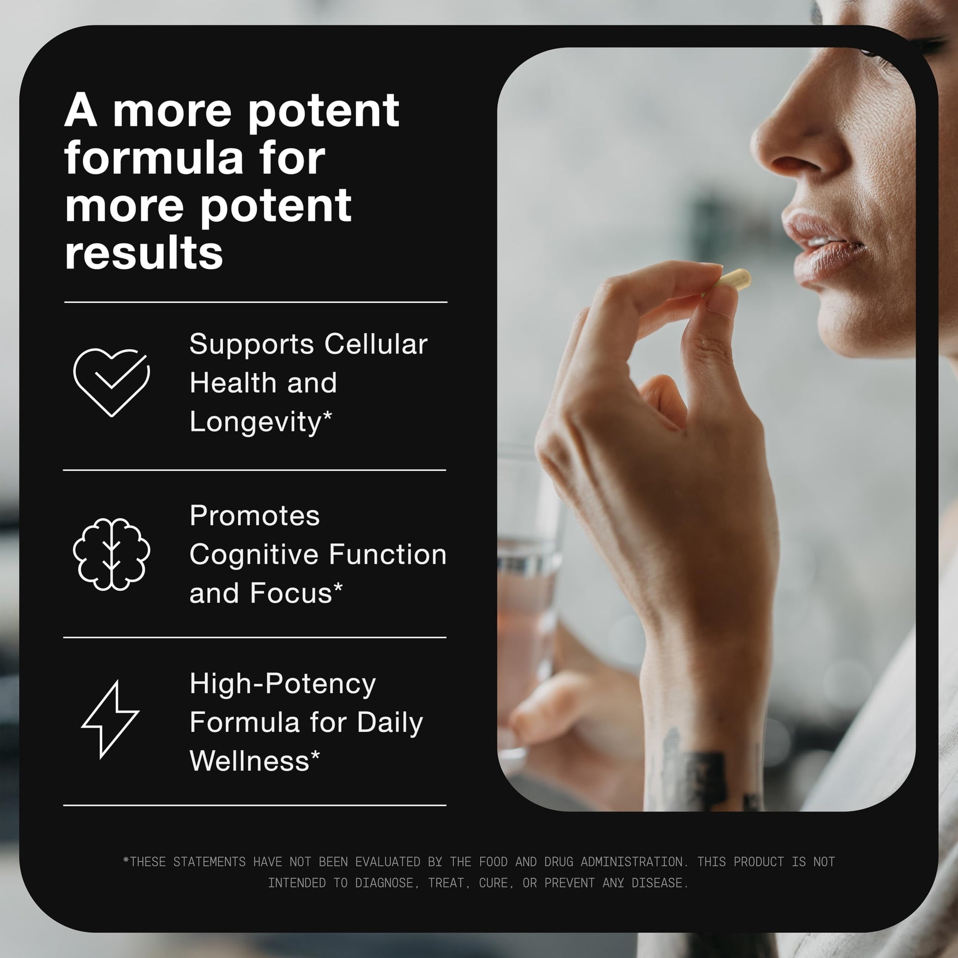 Toniiq Liposomal NAD+ and Resveratrol Supplement - 1500mg Ultra High Strength NAD Supplement - Clinically Studied Ingredients with Patented RiaGev-WS™, Resveratrol, and Niacin - 60 Capsules Toniiq Au supplements