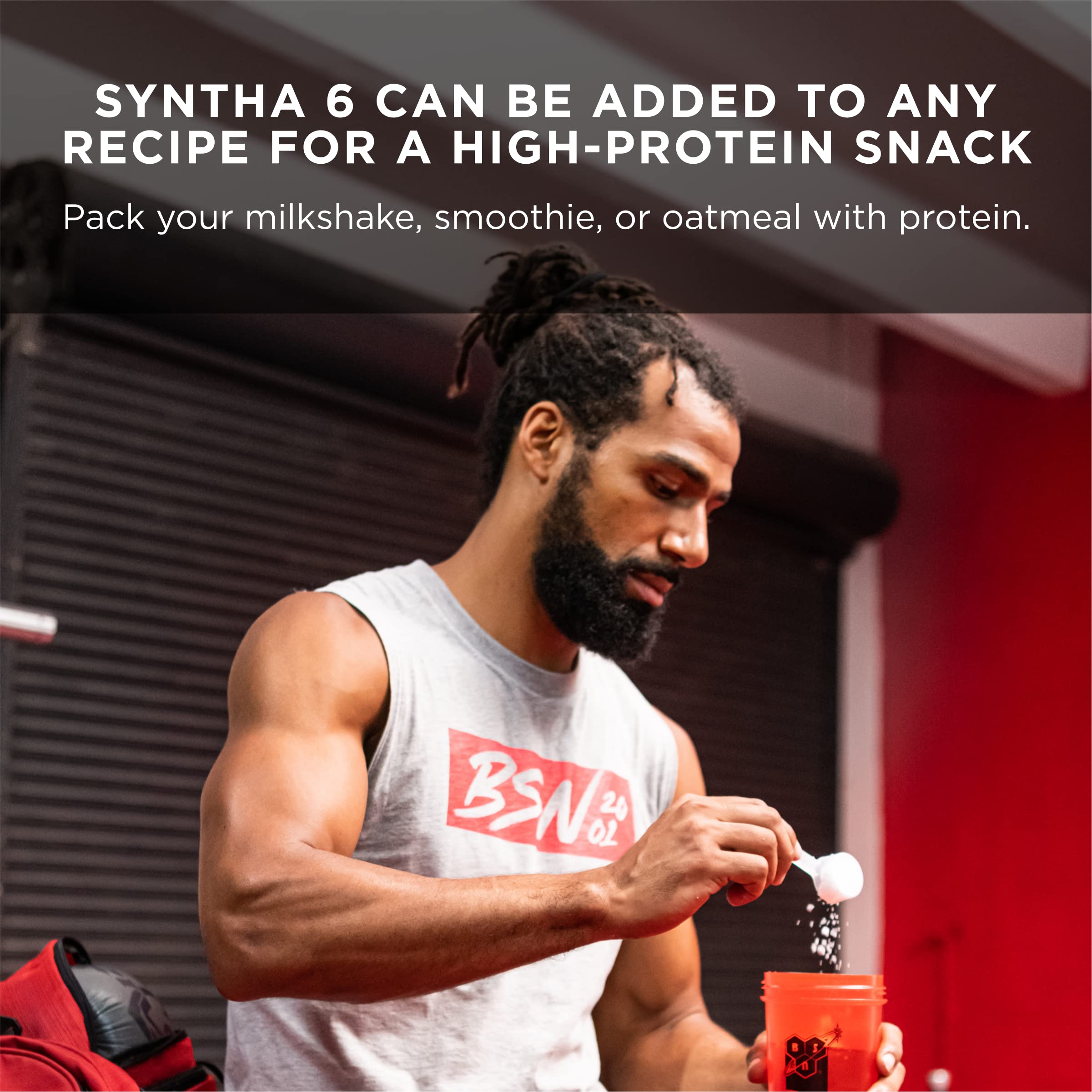 BSN SYNTHA-6 Whey Protein Powder, Strawberry Protein Powder with Micellar Casein BSN Au supplements