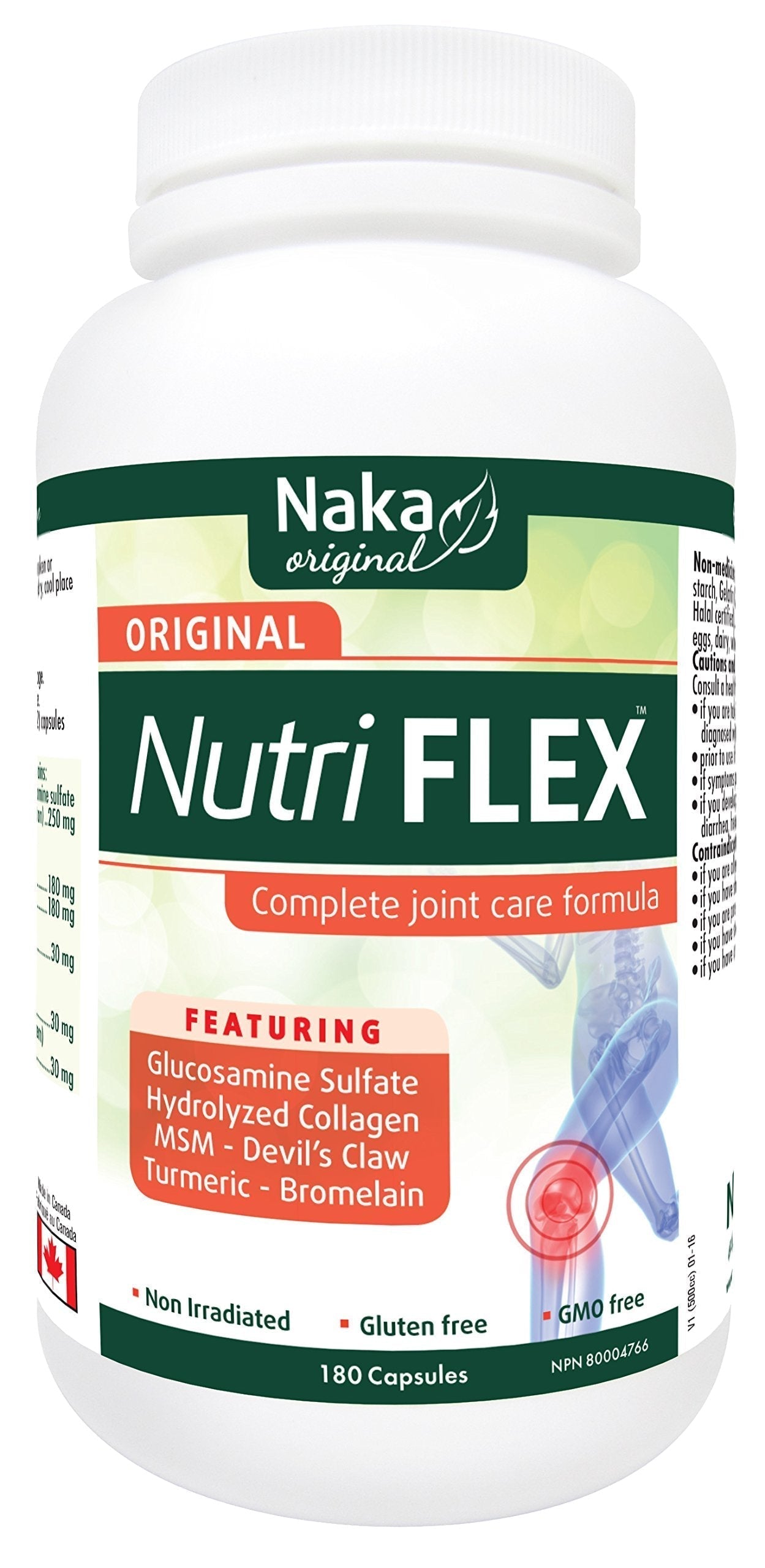 Nutri Flex Complete Joint Care Formula (180 Capsules) Nutri-Flex NutriFlex Brand: Naka NAKA Au supplements