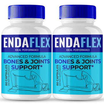 Endaflex Capsules, Advanced Joint Support Supplement Pills for Mobility and Comfort - Maximum Strength, Official Enda Flex Joint Support All Natural Formula, Premium Enda-Flex Reviews (2 Pack) IDEAL PERFORMANCE Au supplements