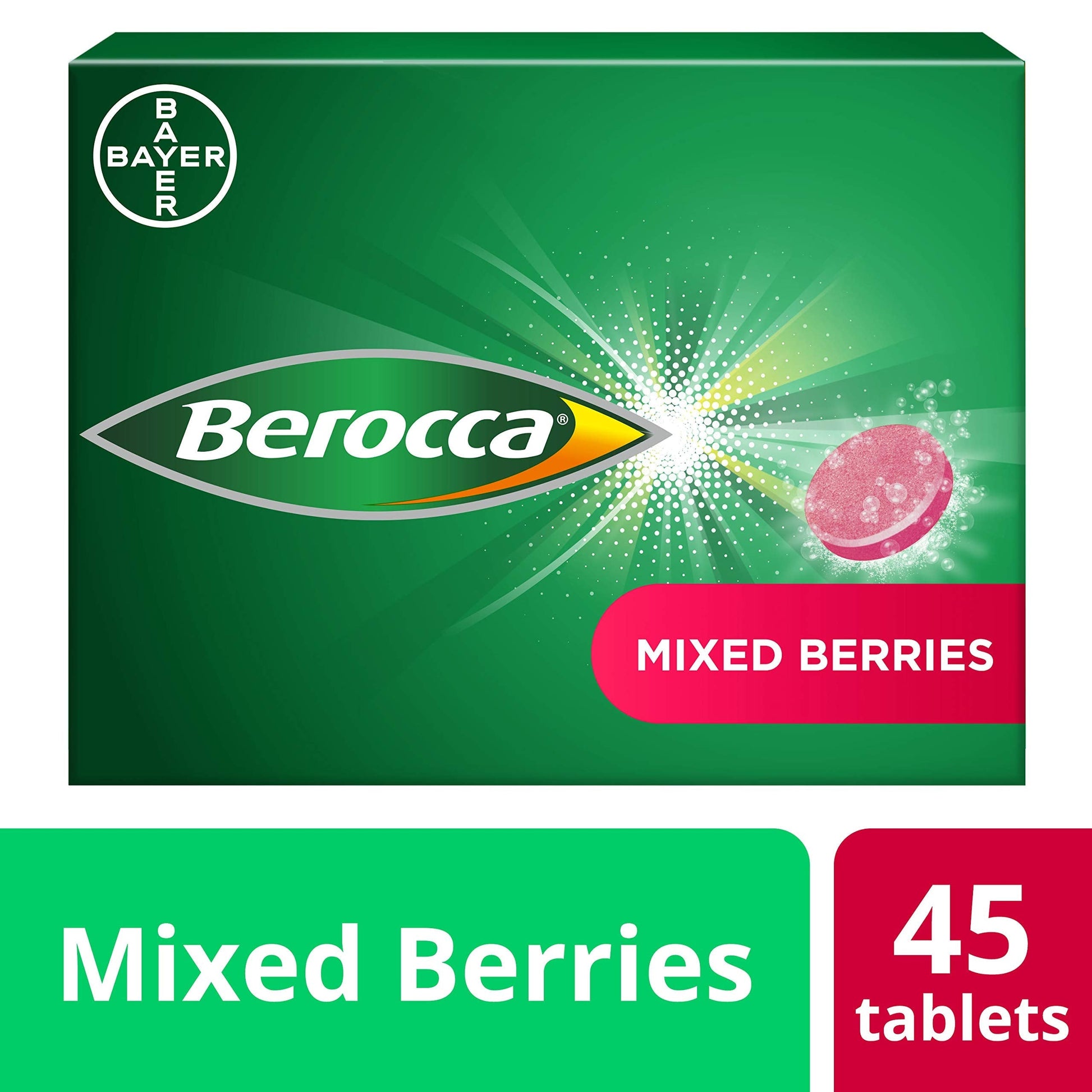 Berocca Vitamin C Effervescent Tablets, with Magnesium, Vitamin B12 and Vitamin B Berocca Au supplements