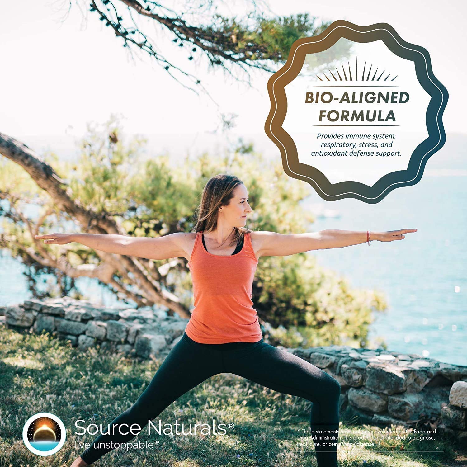 Source Naturals Wellness Formula Bio-Aligned Vitamins & Herbal Defense - Immune System Support Supplement & Immunity Booster - 45 Tablets Source Naturals Au supplements