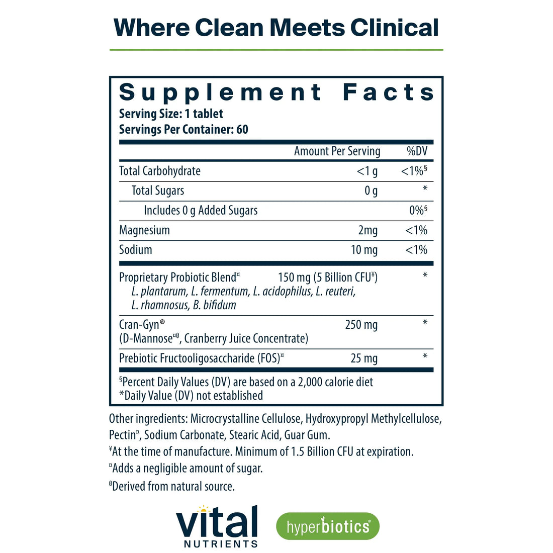 Hyperbiotics Vital Nutrients Pro Women Probiotics for Women | Vaginal Probiotics for PH Balance | Oral Probiotic for Vaginal Health and Urinary Tract Health Hyperbiotics uk supplements
