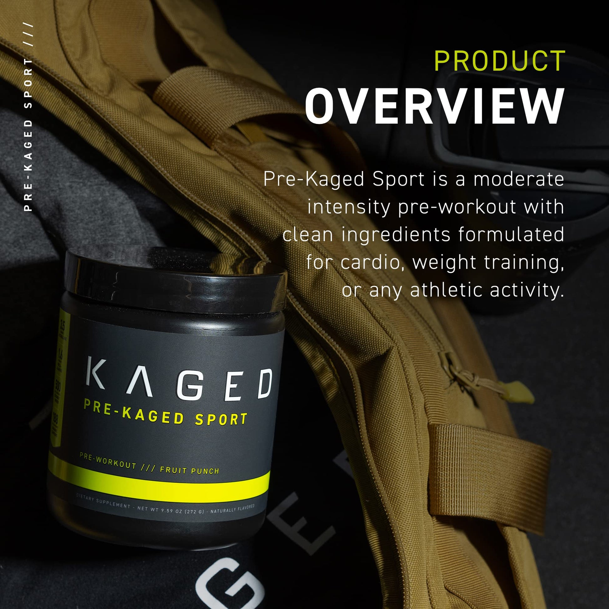 Kaged Athletic Sport Pre Workout Powder | Mango Lime | Energy Supplement for Endurance Kaged Au supplements
