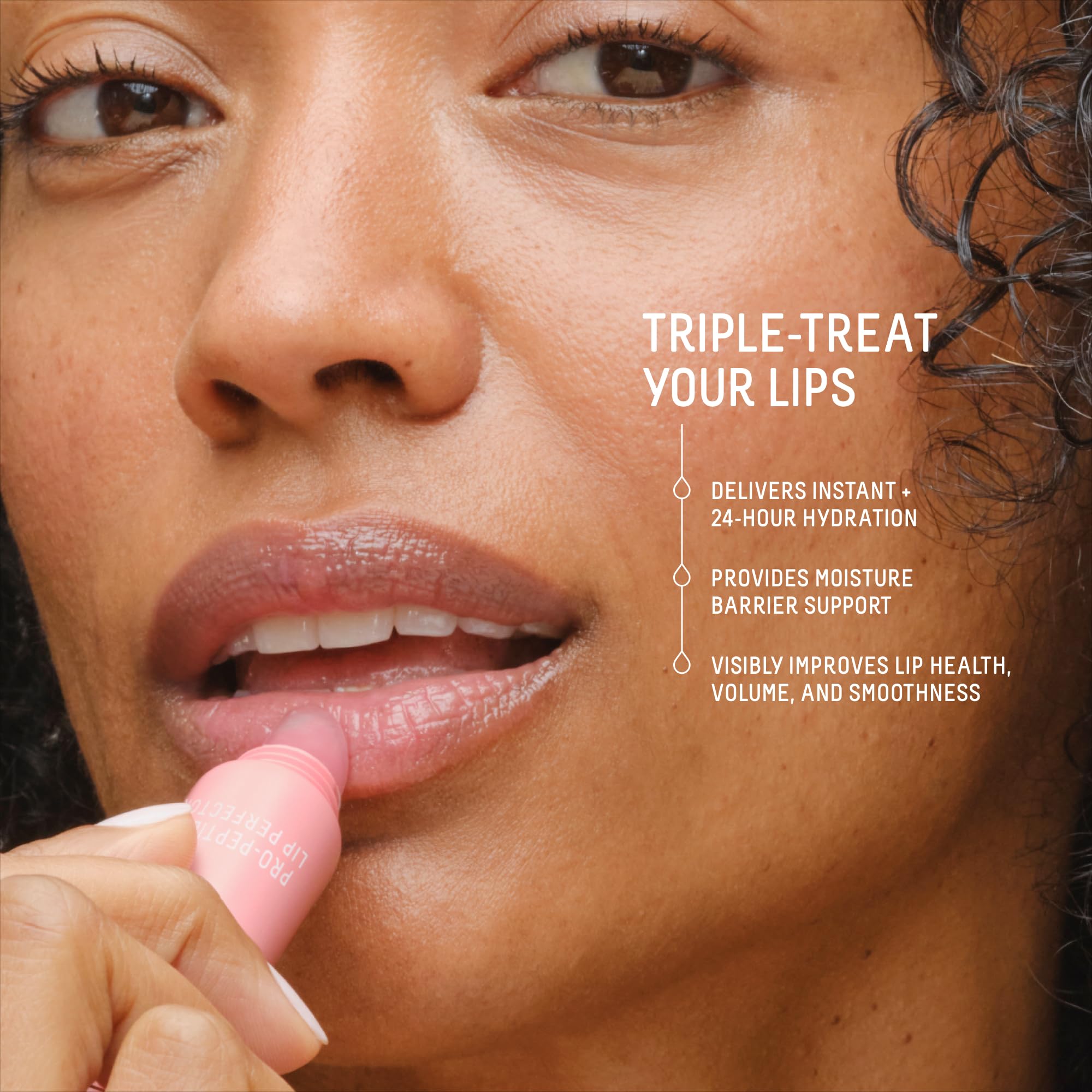 Biossance Pro-Peptide Lip Perfector – Triple-Treat Vegan Lip Balm – Deeply Hydrating with Pro-Peptides & Hyaluronic Acid – Enhances Natural Lip Color – Silky, Glossy Finish in Blush Quartz, Pink BIOSSANCE Au supplements