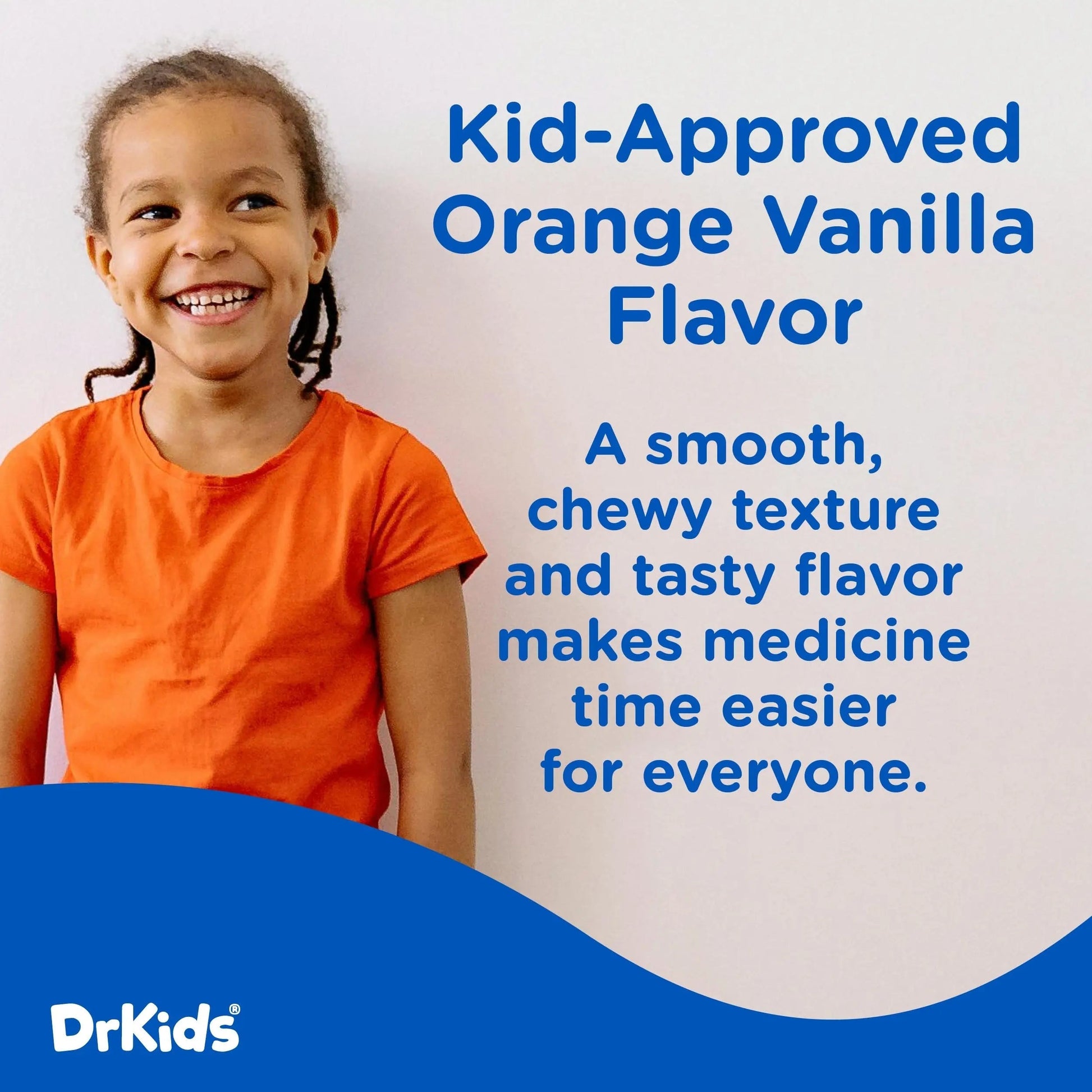 Dr. Kids Children’s Pain and Fever Gummy Bite - Chewable Acetaminophen for Kids Ages 2-11, Pre-Measured Soft Chews for Headache, Sore Throat, Cold and Flu, Orange Vanilla Flavor, 24 Count Dr. Kids Au supplements