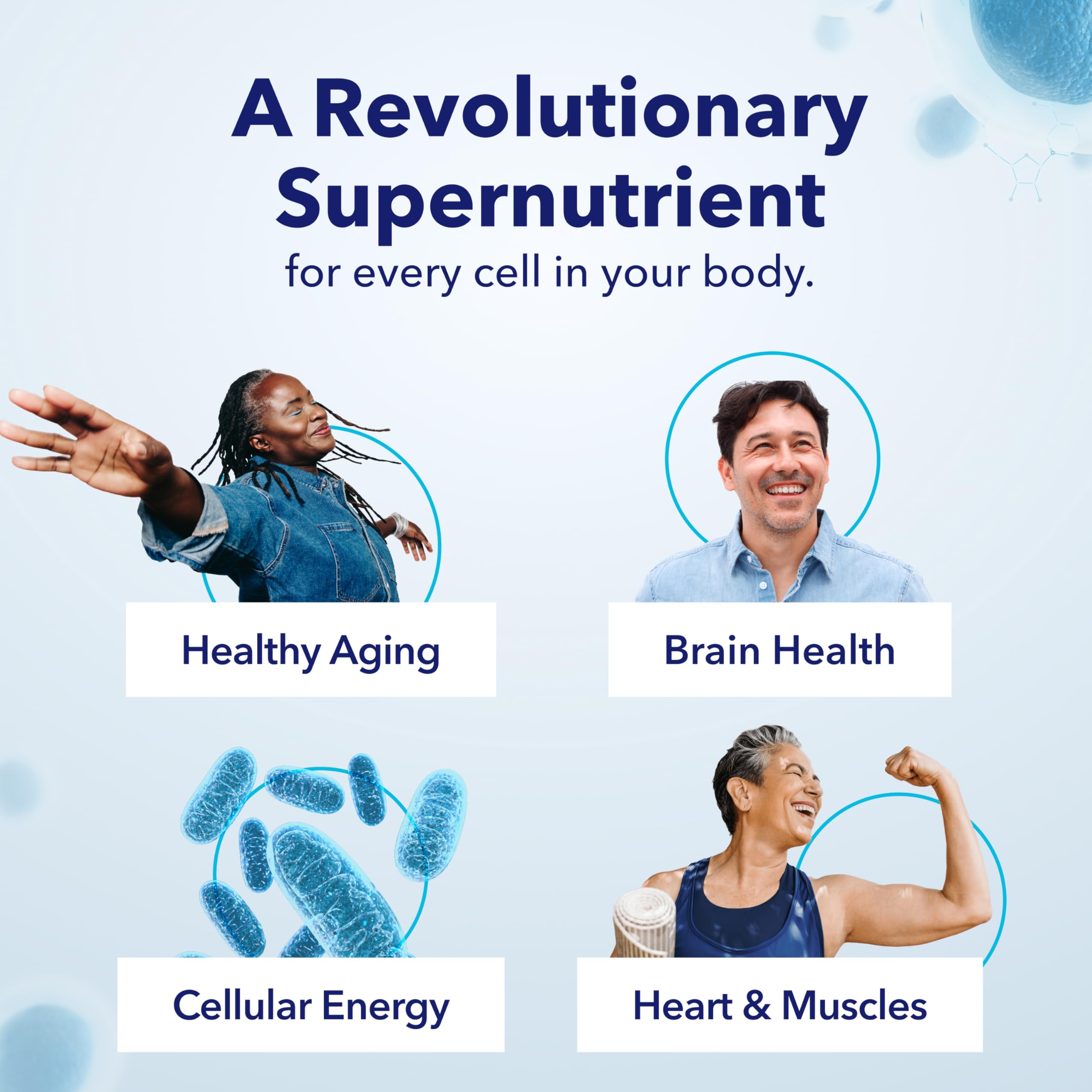 TRU NIAGEN Patented NAD Supplement for Brain Function, Anti Aging & Cell Regeneration, 300mg Niagen, 30 Servings | Supports Cellular Energy, Muscle | Nicotinamide Riboside (NR) Take 1 Daily | 1 Bottle TRU NIAGEN Au supplements