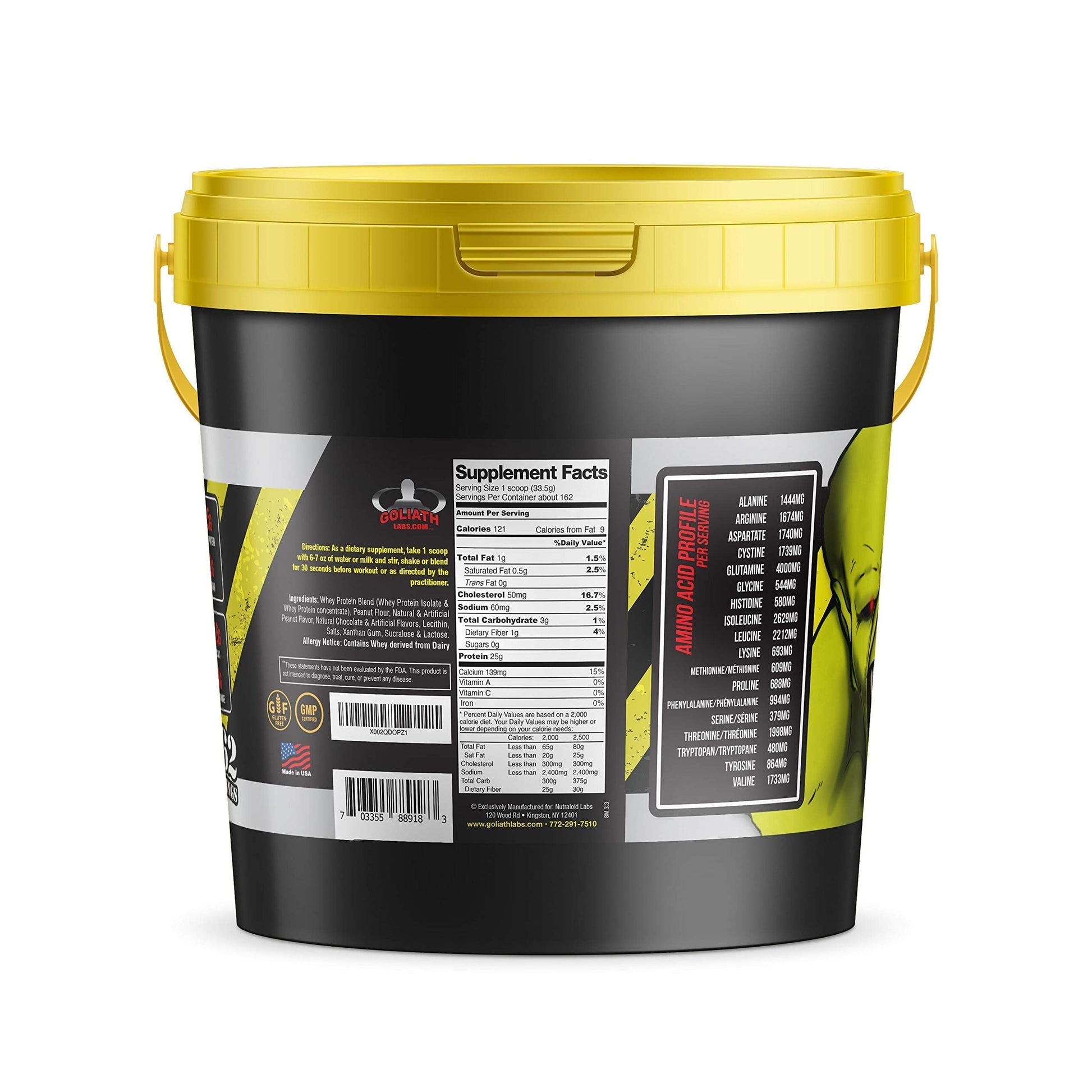COLOSSAL LABS Muscle Growth Whey Protein [12 lbs/Pack of 1]–Peanut Butter Chocolate COLOSSAL LABS Au supplements
