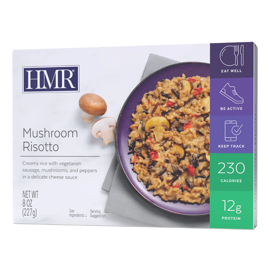 HMR Mushroom Risotto Entrée | Pre-packaged Lunch or Dinner to Support Weight Loss HMR uk supplements