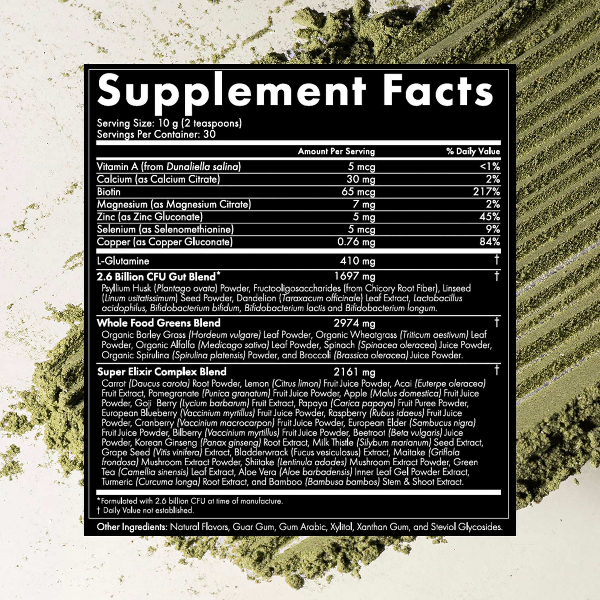 WelleCo The Super Elixir Daily Greens Powder, Probiotic Drink Mix with Whole Foods, Gluten Free, Vegan Gut Health Powder, Energy, Immunity, Healthy Skin, Hair & Nails (300g, Mixed Berry) WelleCo Au supplements