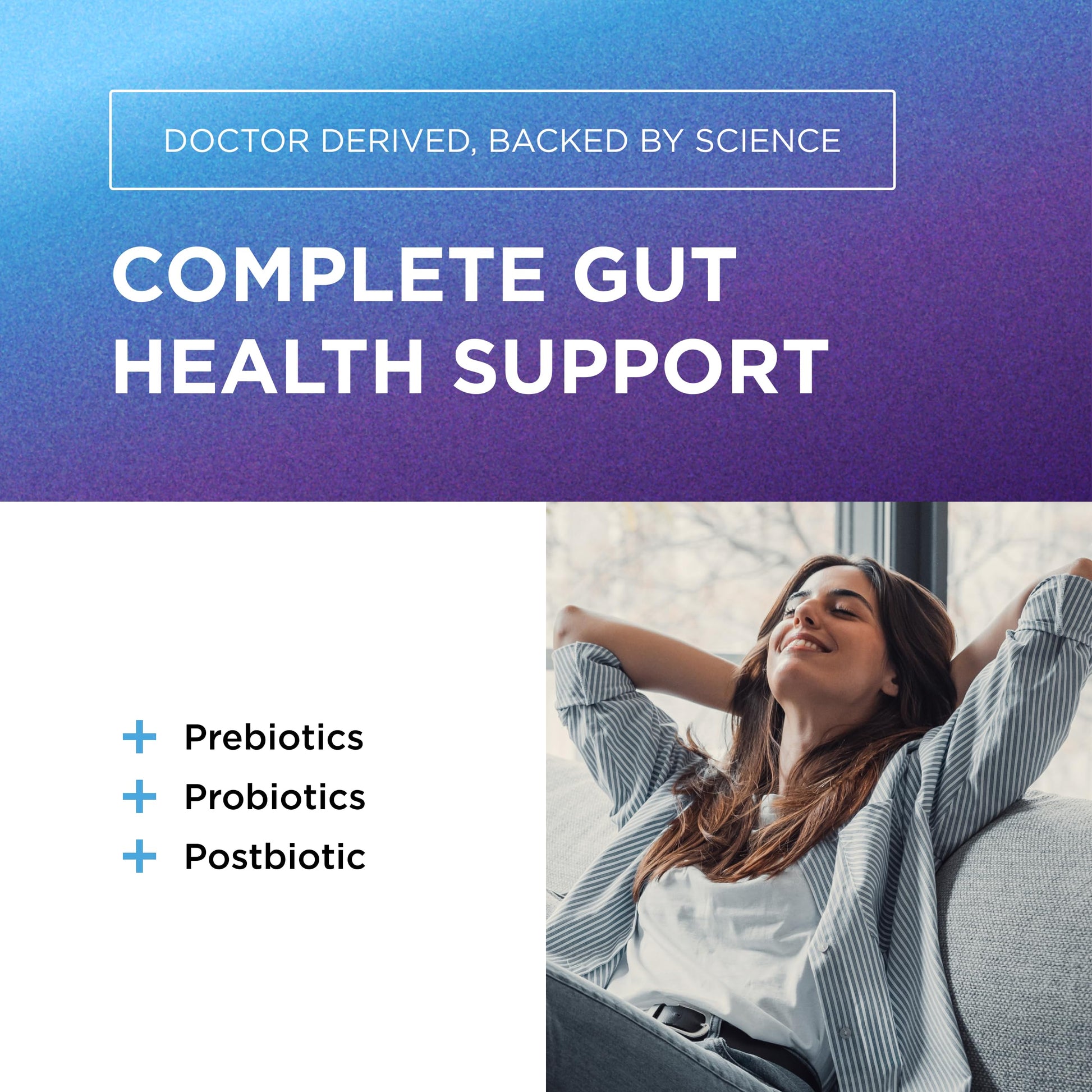 DR. EMIL NUTRITION Total Gut Health Complex - Prebiotic, Probiotic & Postbiotic Supplement - Supports Digestive Health, Bloating & Gut Balance - Non-GMO & Soy-Free - 60 Capsules DR. EMIL NUTRITION Au supplements