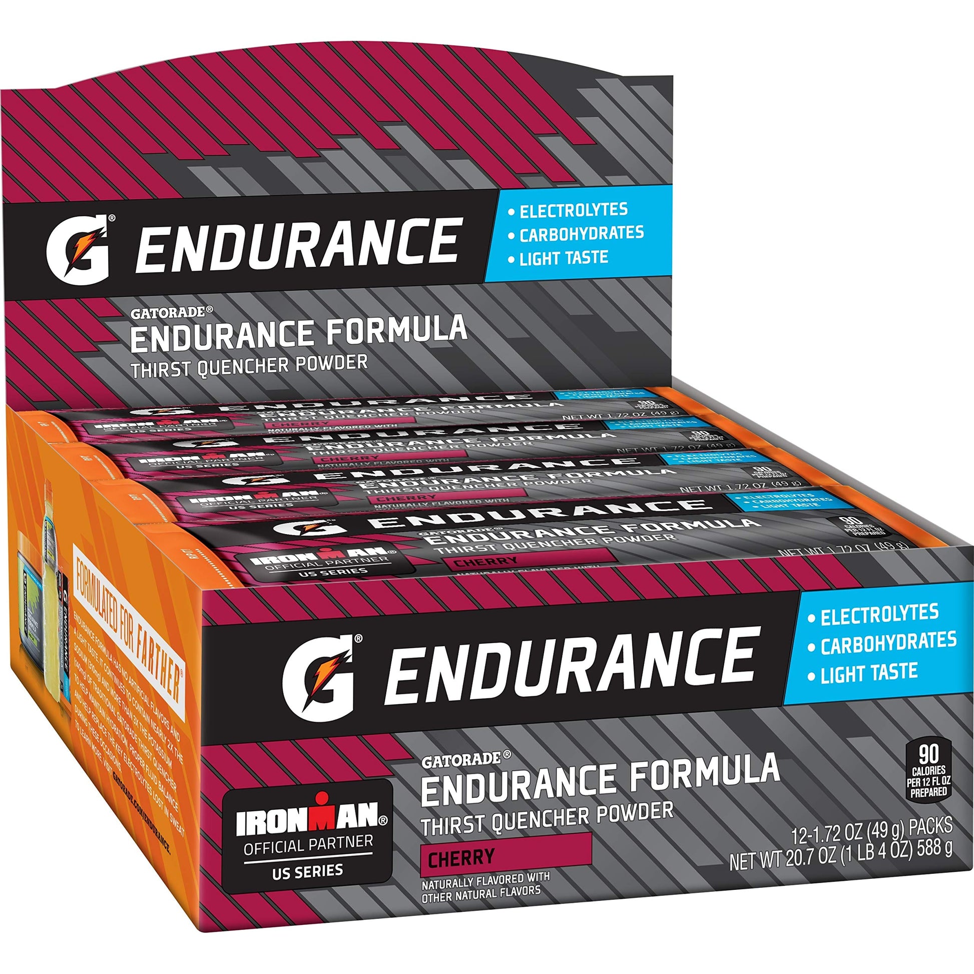 Gatorade Endurance Formula Powder With Electrolytes, Cherry, 1.72 Oz Gatorade Au supplements