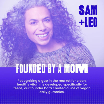 SAM+LEO Immunity Gummies with Elderberry, Echinacea, Zinc & Vitamin C for Kids & Teens – Immune Support Supplement Gummies | SAM+LEOUS supplements