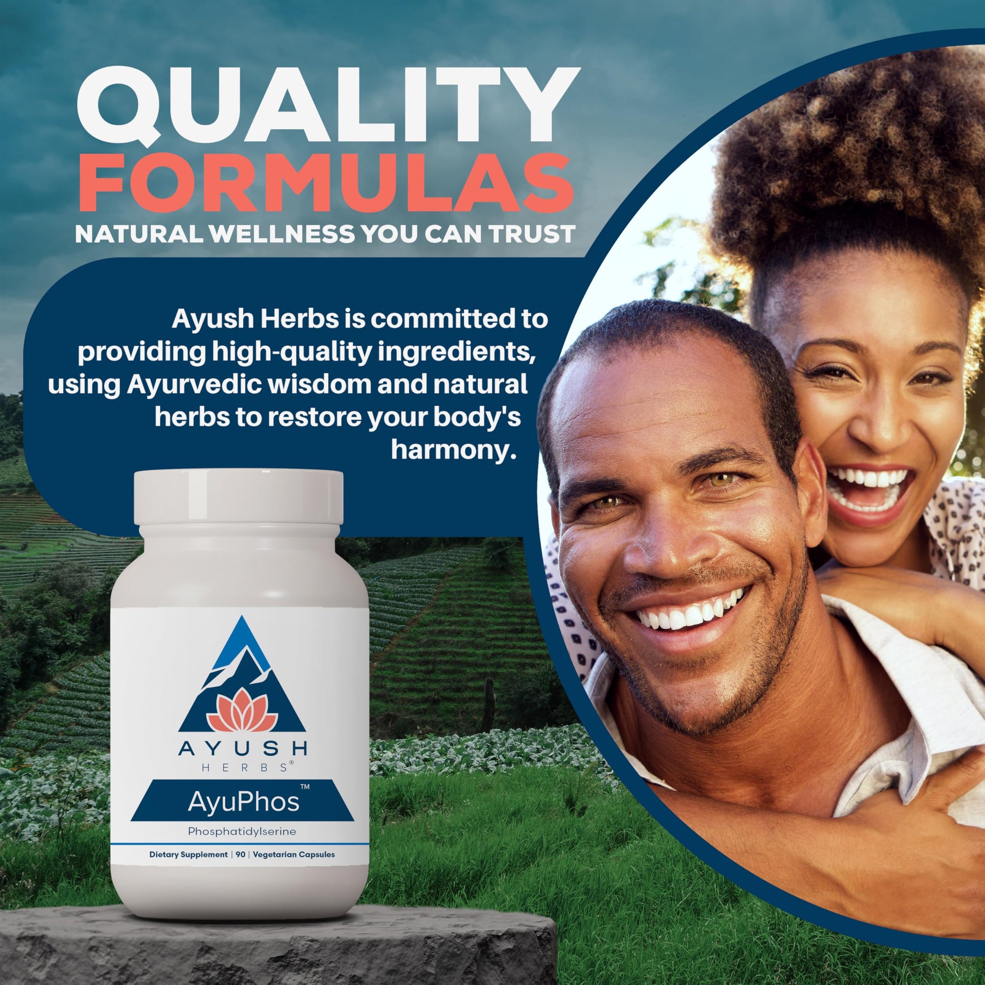 Ayush Herbs AyuPhos - Phosphatidylserine Supplement for Men & Women, Soy-Free Phosphatidyl Serine, Brain, Memory, & Cognitive Support for Adults, 200mg Per Pill - 45 Servings Ayush Herbs Au supplements