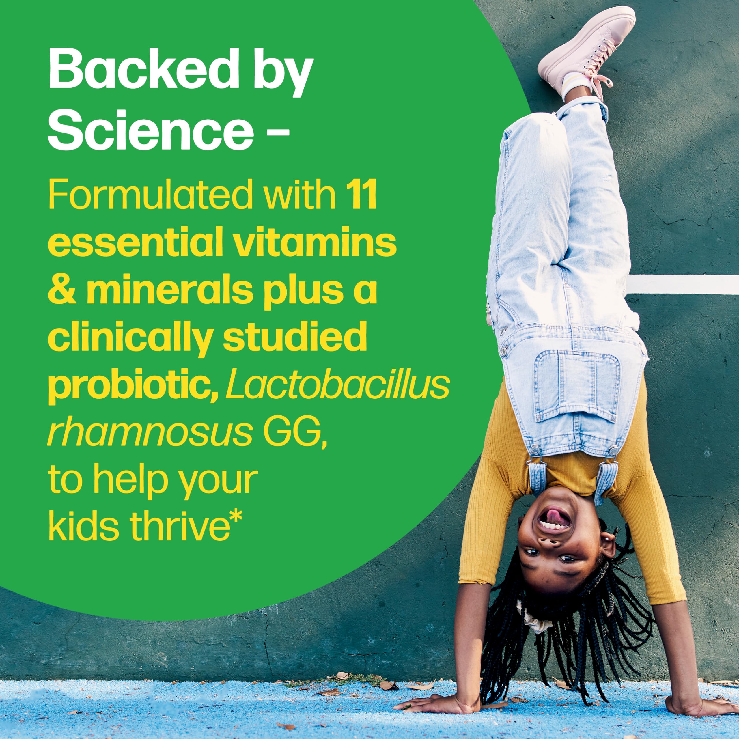 Culturelle Kids Complete Chewable Multivitamin + Probiotic For Kids, Ages 3+, 50 Count, Digestive Health, Oral Health & Immune Support CulturelleBuy Supplements Australia