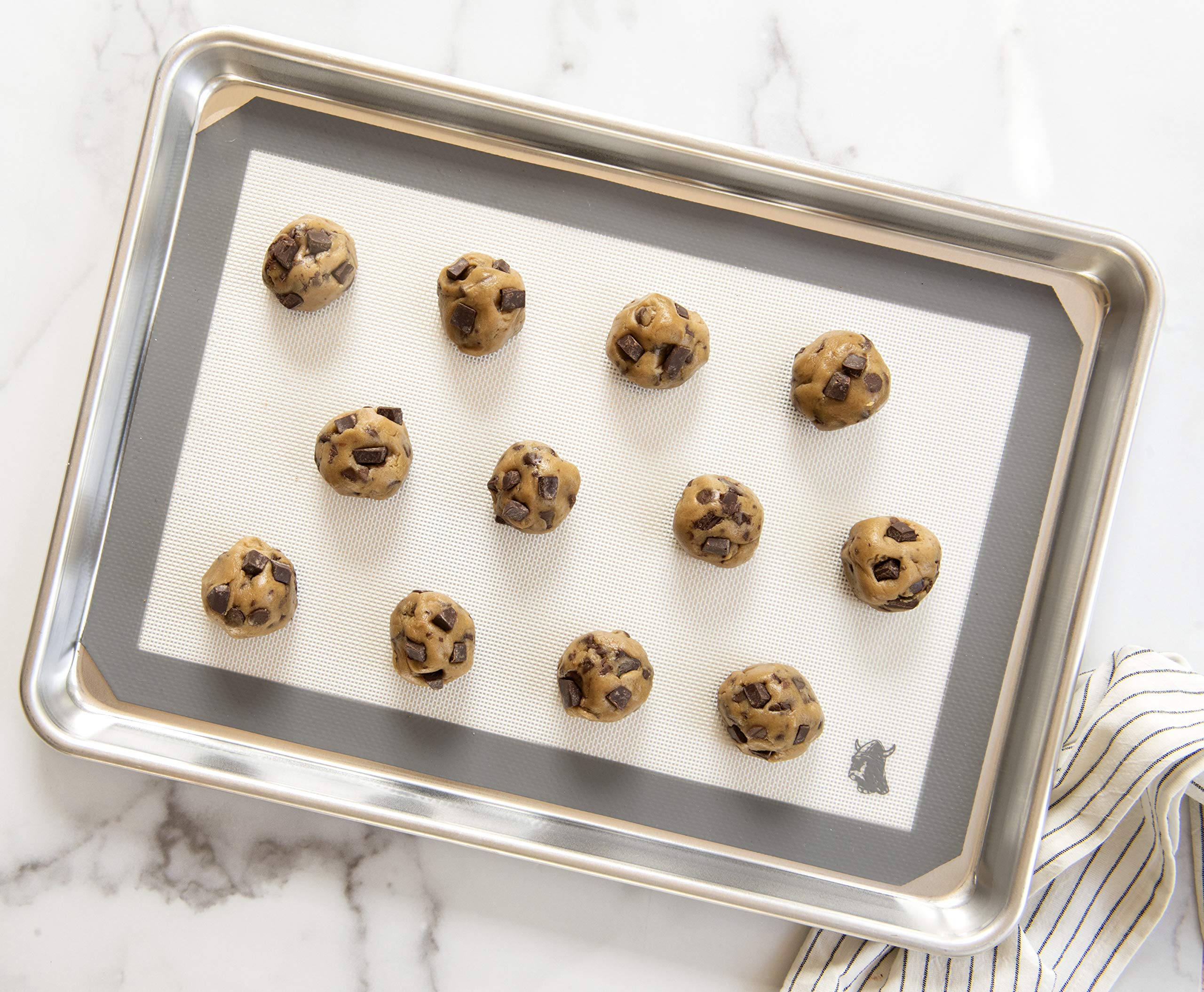 Nordic Ware Naturals Half Sheet Pan, Deluxe Silicone Liner and Cooling Rack, Cookie or Roasting Bakers Set Nordic Ware Au supplements