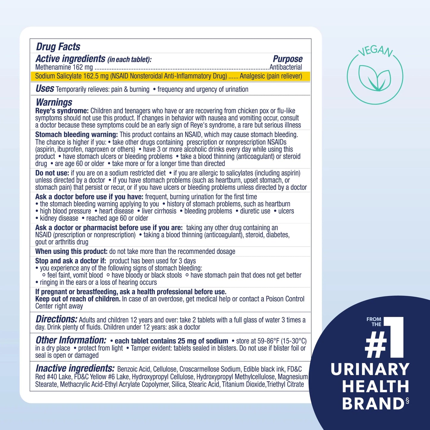 AZO Urinary Tract Defense Antibacterial Protection, FSA/HSA Eligible, Helps Control a UTI Until You Can See a Doctor, from The No. 1 Most Trusted Urinary Health Brand, 24 Count (Pack of 1) AZOAU supplements