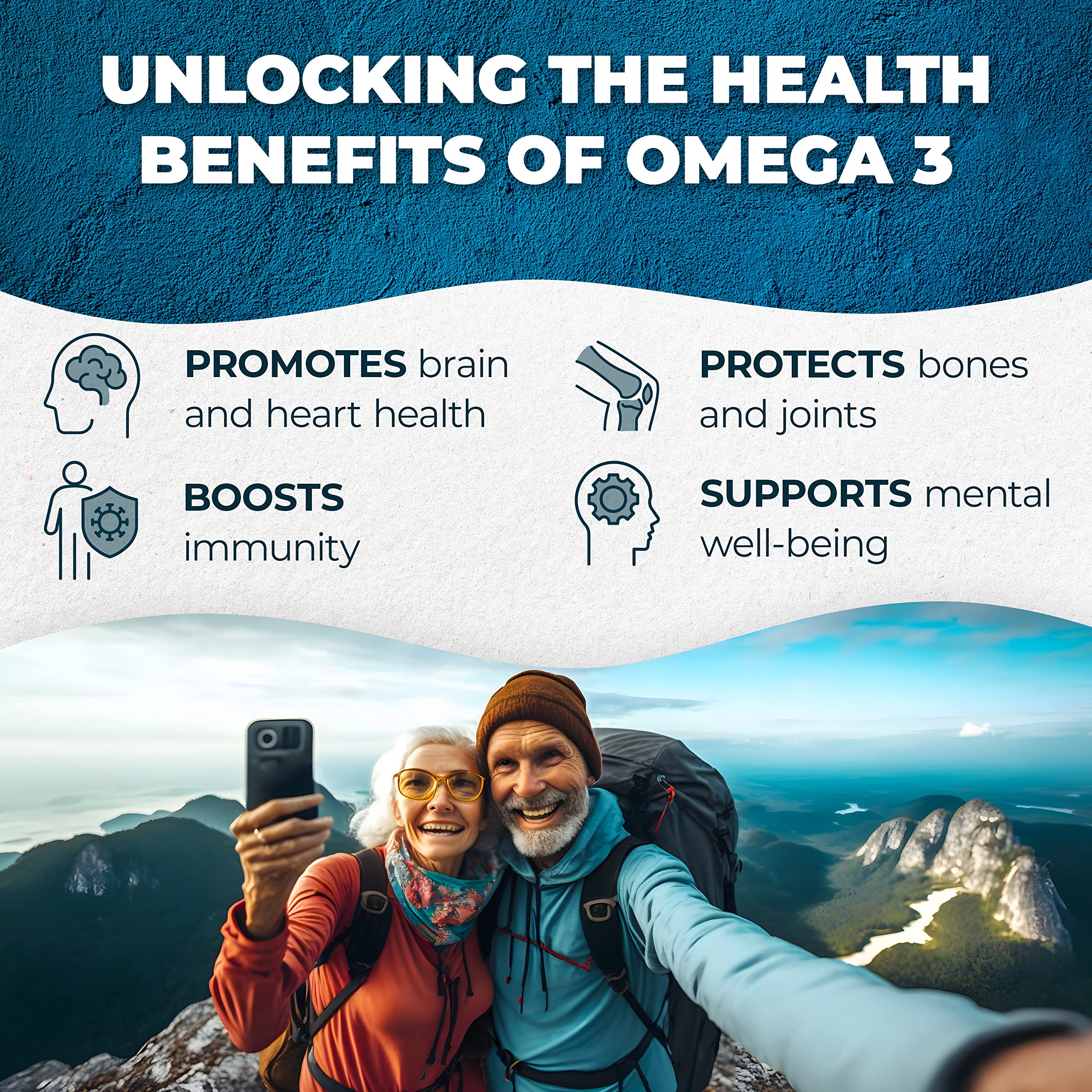 PUREHEALTH RESEARCH Complete Omega 3 Fish Oil Softgels - Omega-3 Fatty Acid Supplements- EPA DHA Supplement - Non-GMO- 90 Soft Gels PUREHEALTH RESEARCH Au supplements