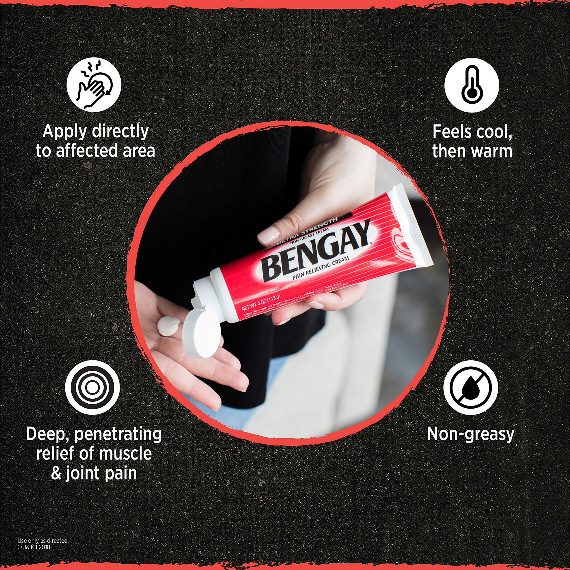 Vanishing Scent Bengay Relief Gel, Non-Greasy Topical Reliever with Cooling Menthol, 2 oz Bengay Au supplements