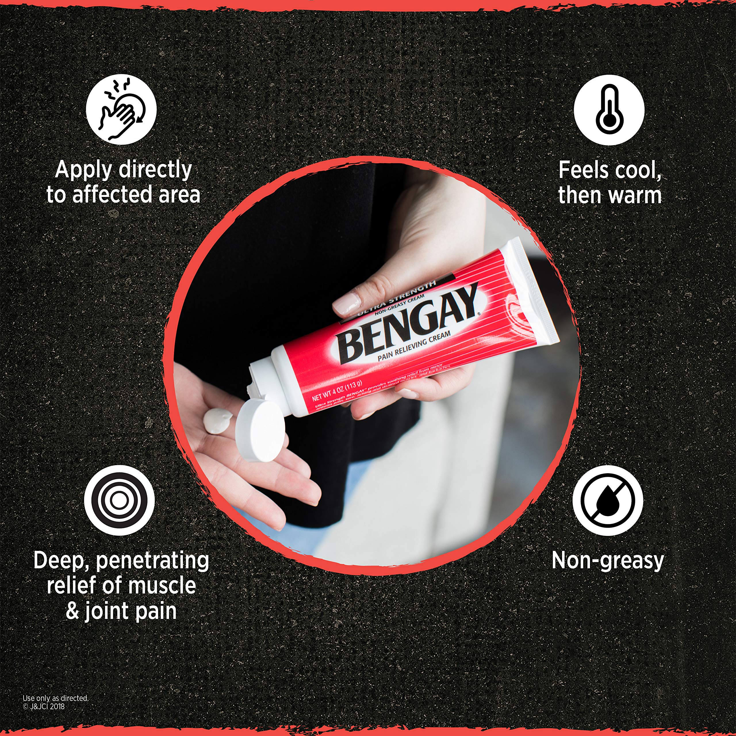Vanishing Scent Bengay Relief Gel, Non-Greasy Topical Reliever with Cooling Menthol, 2 oz Bengay Au supplements