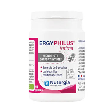 NUTERGIA Ergyphilus intima: probiotic intimate comfort Nutergia Au supplements
