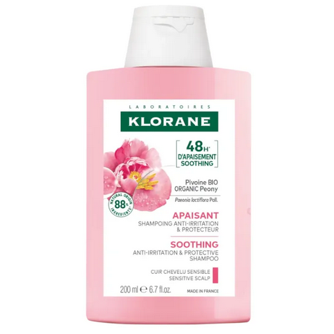 Shampoo with peony - soothing - Laboratoire KLORANE