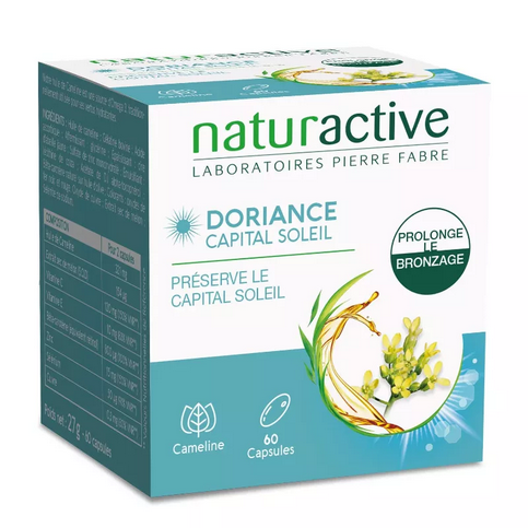 NATURACTIVE Doriance Capital Soleil: prolongs tanning 60 capsules