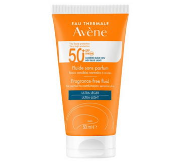 Fragrance free fluid SPF 50+ 50 ml - AVENE
