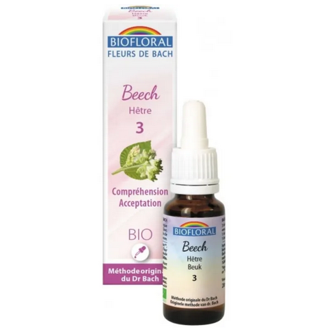 Fleur de Bach BIO Beech (Hêtre) Flacon 20 ml BIOFLORAL