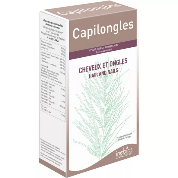 Inebios Capilongles Hair and Nails 60 tablets