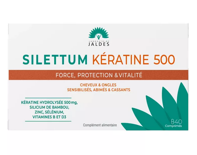 Silettum Keratin 500 Hair & Nails 40 tablets