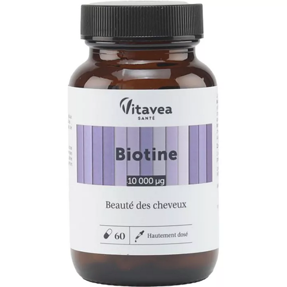Vitavea Biotine 10000 µg Hair Beauty 60 capsules