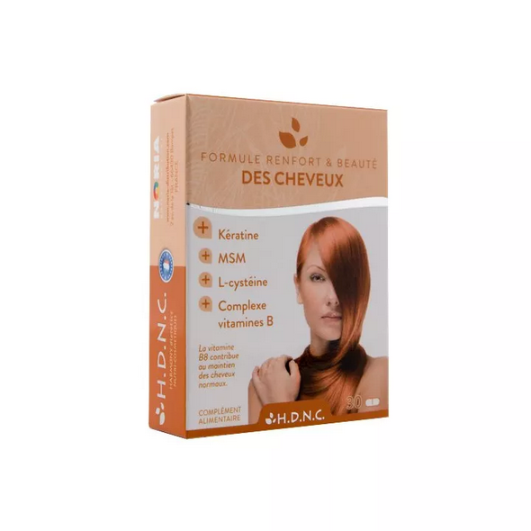 HDNC Formule Renfort et Beauté des Cheveux 30 tablets